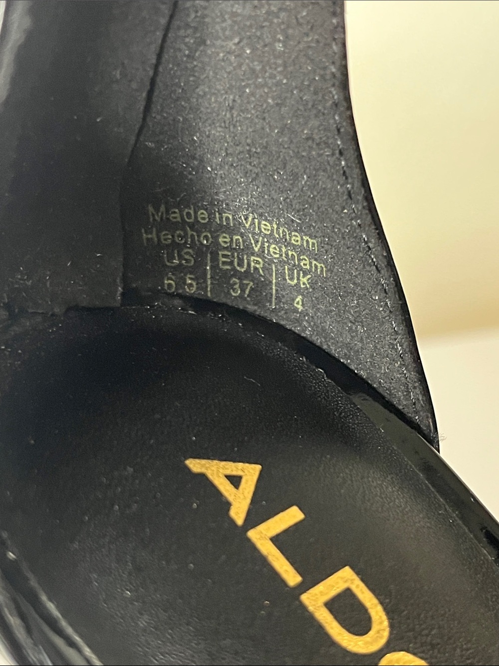 ALDO Amylynn Black Strappy Heels - Picture 11 of 11